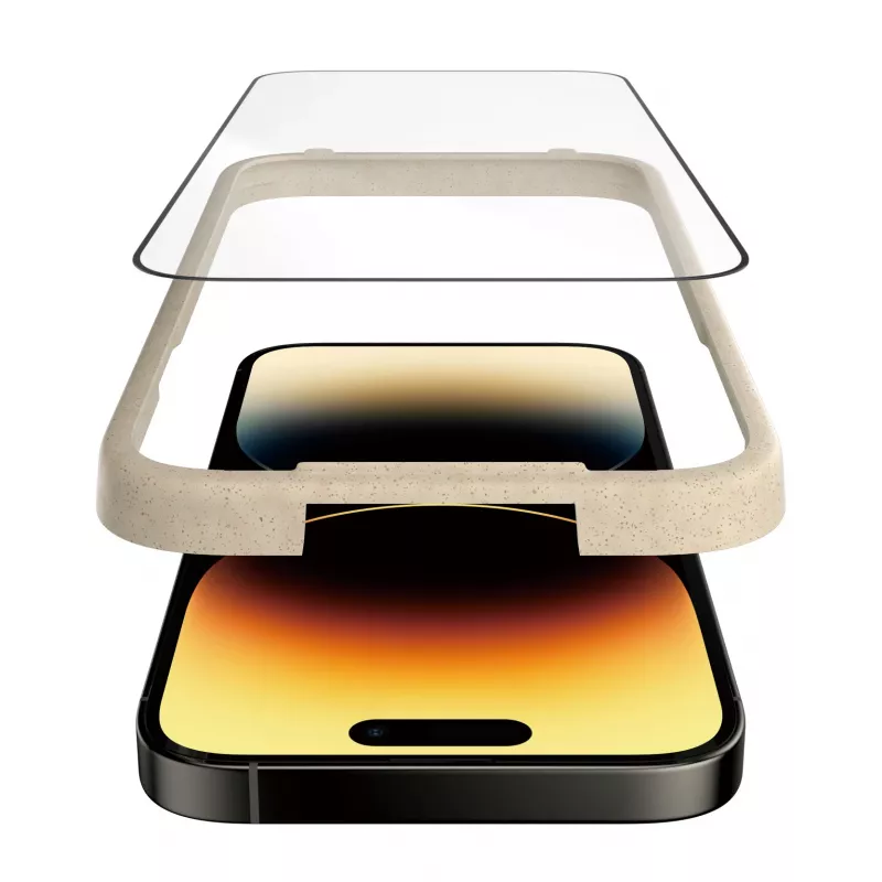 Película protetora de ecrã PanzerGlass® Anti-Reflective iPhone 14 Pro | Ultra-Wide Fit com EasyAligner
