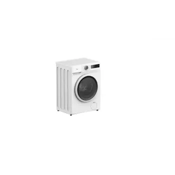 Máquina de lavar roupa de carga frontal Midea MF110W80BA10/W-HR — 8 kg, 1400 rpm, classe energética A, visor LED, função vapor, 60×48 cm