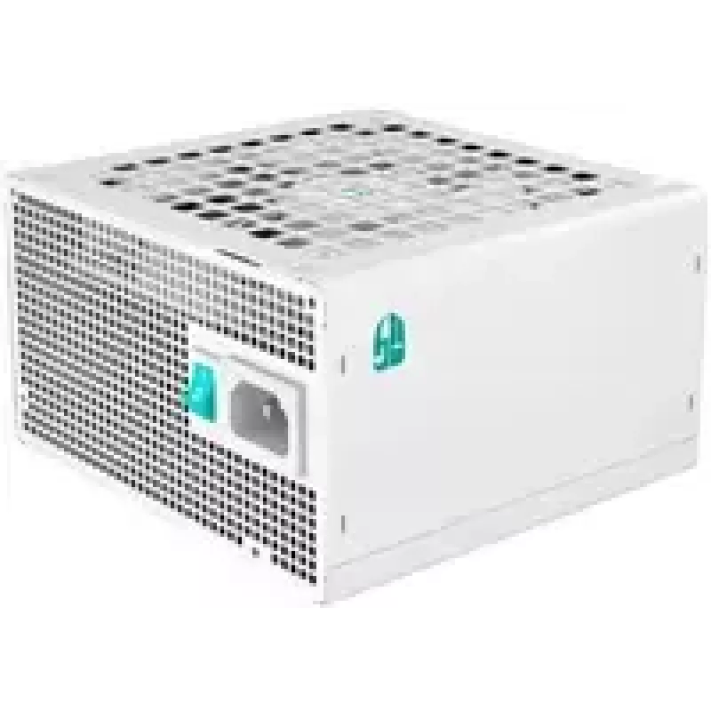 Fonte de alimentação DeepCool GAMERSTORM PQ850G WH 850W, ventoinha de 120mm, totalmente modular, 80+ Gold, ATX 3.1, branco