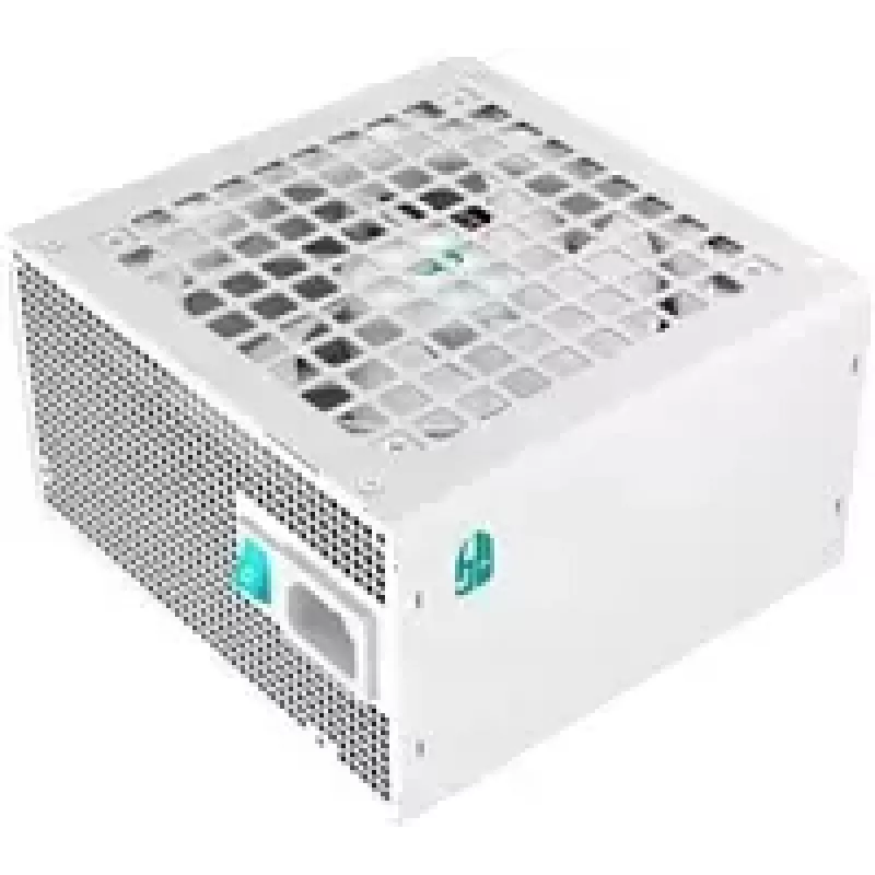 Fonte de alimentação DeepCool GAMERSTORM PQ850G WH 850W, ventoinha de 120mm, totalmente modular, 80+ Gold, ATX 3.1, branco
