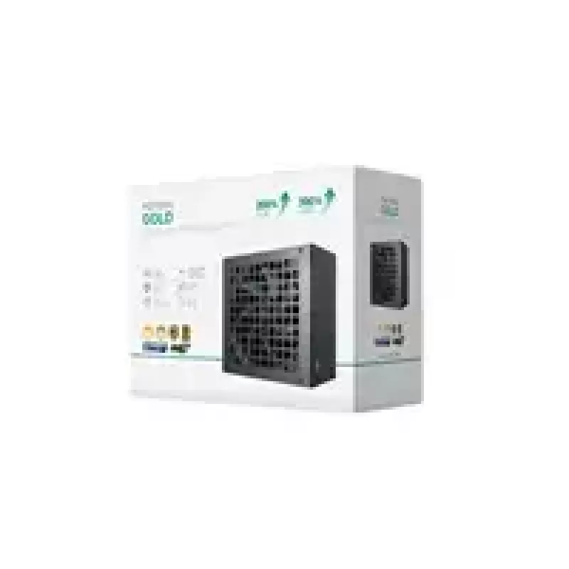 Fonte de alimentação DeepCool GAMERSTORM PQ1200G 1200W, ventoinha de 120mm, totalmente modular, 80+ Gold, ATX 3.1, preto