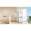 Frigorífico TCL RP340BWD1 — combinado independente, No Frost, 223 L de refrigeração / 117 L de congelação, 185 cm, Classe energética D, ecrã, 35 dB, branco
