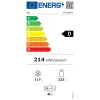 Frigorífico TCL RP340BWD1 — combinado independente, No Frost, 223 L de refrigeração / 117 L de congelação, 185 cm, Classe energética D, ecrã, 35 dB, branco