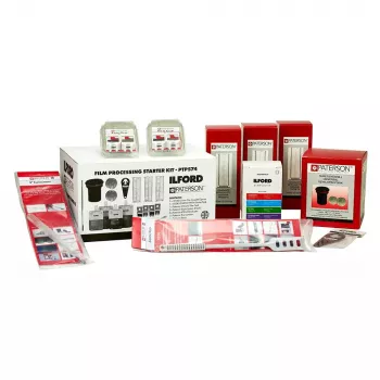 Kit inicial de revelação de filme Ilford com tanque Paterson (PTP574)