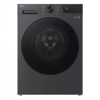 Máquina de lavar roupa LG F2X50S9TBB de carregamento frontal 9 kg 1170 rpm preta