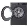 Máquina de lavar roupa LG F2X50S9TBB de carregamento frontal 9 kg 1170 rpm preta