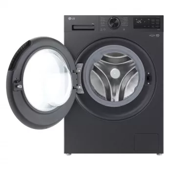 Máquina de lavar roupa LG F2X50S9TBB de carregamento frontal 9 kg 1170 rpm preta
