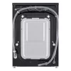 Máquina de lavar roupa LG F2X50S9TBB de carregamento frontal 9 kg 1170 rpm preta
