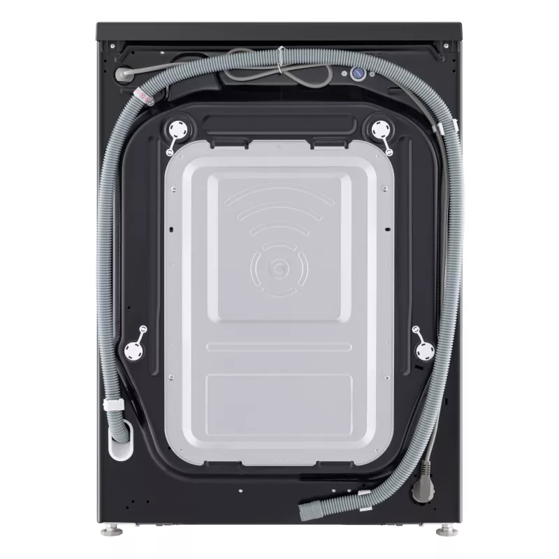 Máquina de lavar roupa LG F2X50S9TBB de carregamento frontal 9 kg 1170 rpm preta
