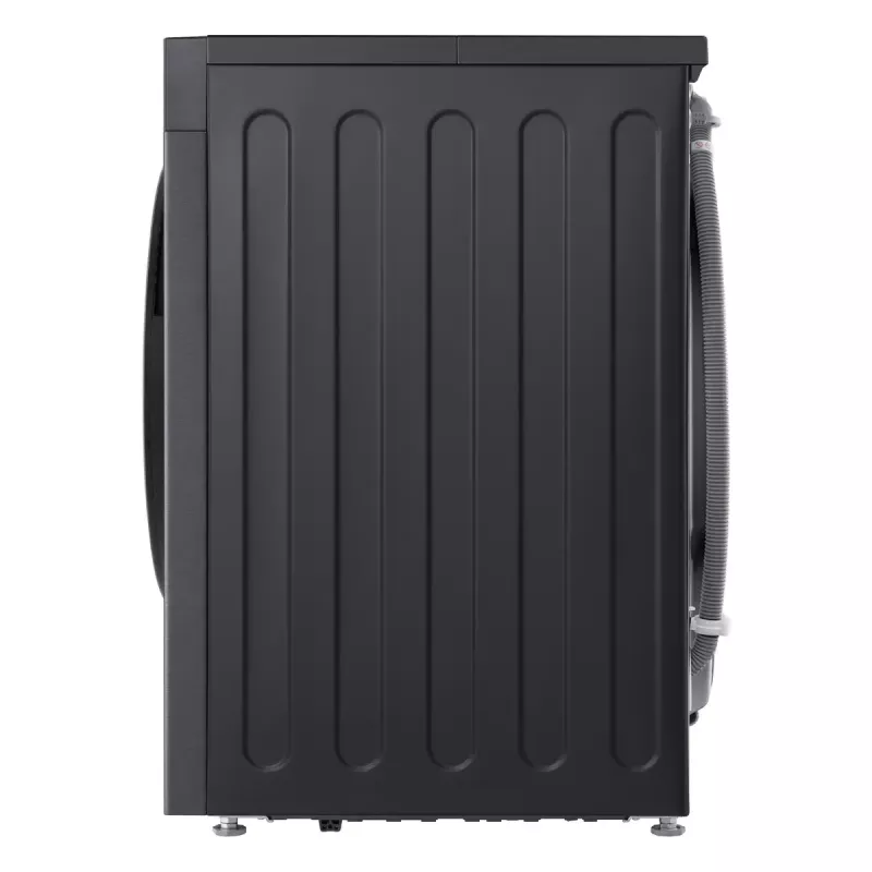 LG F4X5011TBB, A, carregamento frontal, capacidade de lavagem 11 kg, profundidade 56,5 cm, 1400 rpm, máquina de lavar roupa preta de carregamento frontal 1351 rpm