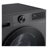 LG F4X5011TBB, A, carregamento frontal, capacidade de lavagem 11 kg, profundidade 56,5 cm, 1400 rpm, máquina de lavar roupa preta de carregamento frontal 1351 rpm