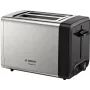 Torradeira Bosch TAT4P420 2 fatias 970 W preta, aço inoxidável