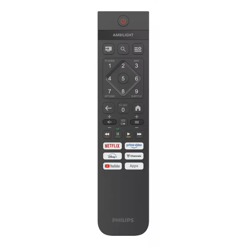 Televisor LED LCD Philips 32PHS6050/12 32 polegadas (81,3 cm) HD+ Smart TV Wi‑Fi Titan OS preto 1366×768