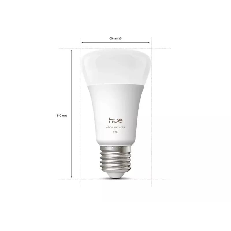 Philips Hue White and colour ambience A60 – E27 lâmpada inteligente – 810