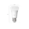 Philips Hue W 810 A60 2P EU | E27 | 7 W | luz de branco quente a branco de dia | Bluetooth, Zigbee