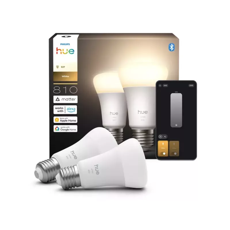 Philips Hue W 810 A60 2P EU | E27 | 7 W | luz de branco quente a branco de dia | Bluetooth, Zigbee