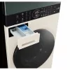 Máquina de lavar e secar roupa LG WT1210EGF de instalação livre carregamento frontal, 22 kg, 1400 rpm, verde/branca