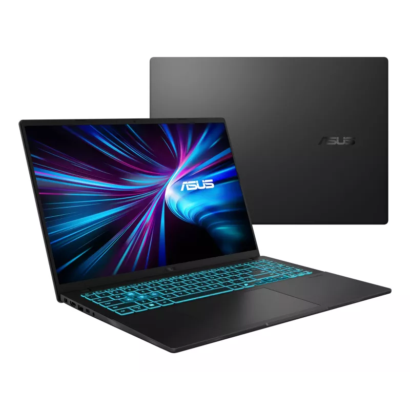 Portátil ASUS V16 V3607VM-RP040W — 16 polegadas WUXGA, Intel Core 5 210H, 16 GB DDR5, 1 TB SSD, NVIDIA GeForce RTX 5060, Windows 11 Home, preto