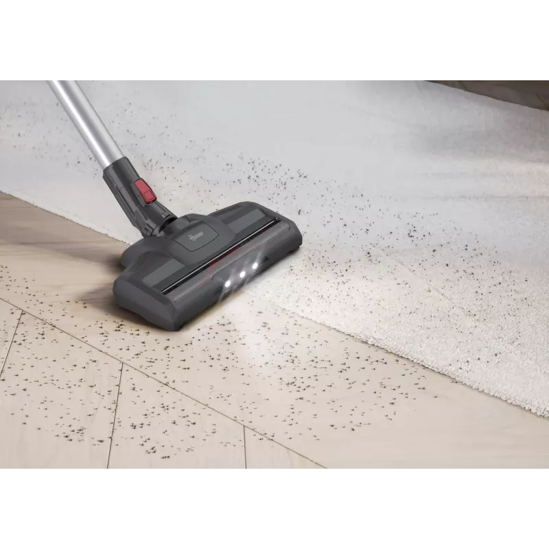 Aspirador vertical Hoover HF122GPT 011 a bateria seco ciclónico, tecido sem saco 0,9 l 170 W titânio