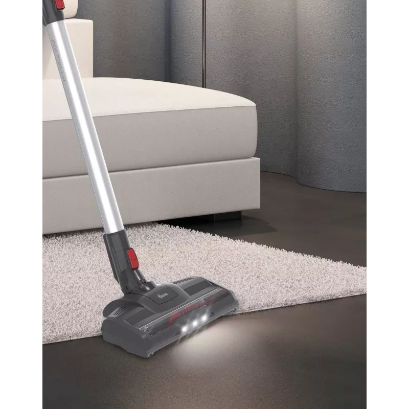 Aspirador vertical Hoover HF122GPT 011 a bateria seco ciclónico, tecido sem saco 0,9 l 170 W titânio