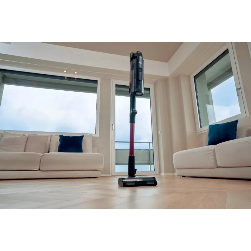 Aspirador vertical Hoover HF610HX 011 a bateria seco EPA sem saco 0,7 L 650 W magenta 4 Ah