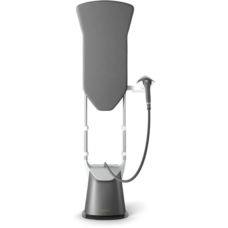 Ferro de engomar vertical Philips série 8000 GC628/80, 2 L, 2400 W, Cinzento