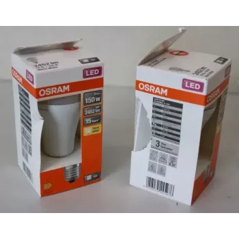 LEDvance Parathom Classic LED E27 19W 827 (branco quente) não regulável — embalagem danificada