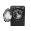 Máquina de lavar Candy RapidÓ PRO RP 496BWMBCB/1-S, carga frontal, 9 kg, 1400 rpm, Preto