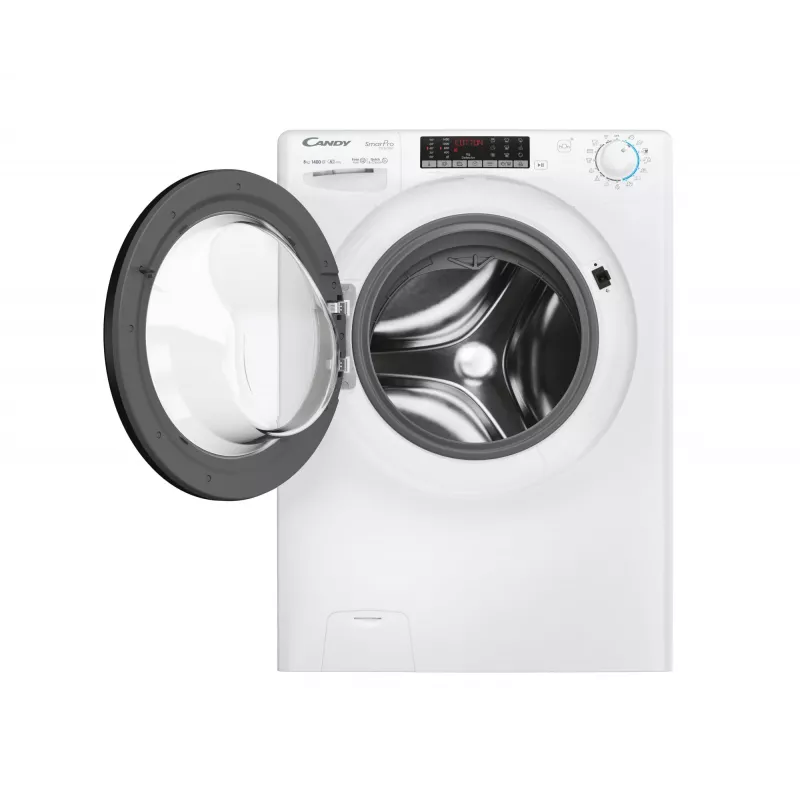 Máquina de lavar roupa Candy Smart Pro Inverter CSO486TWMB6/1-S de carga frontal 8 kg 1400 rpm branca