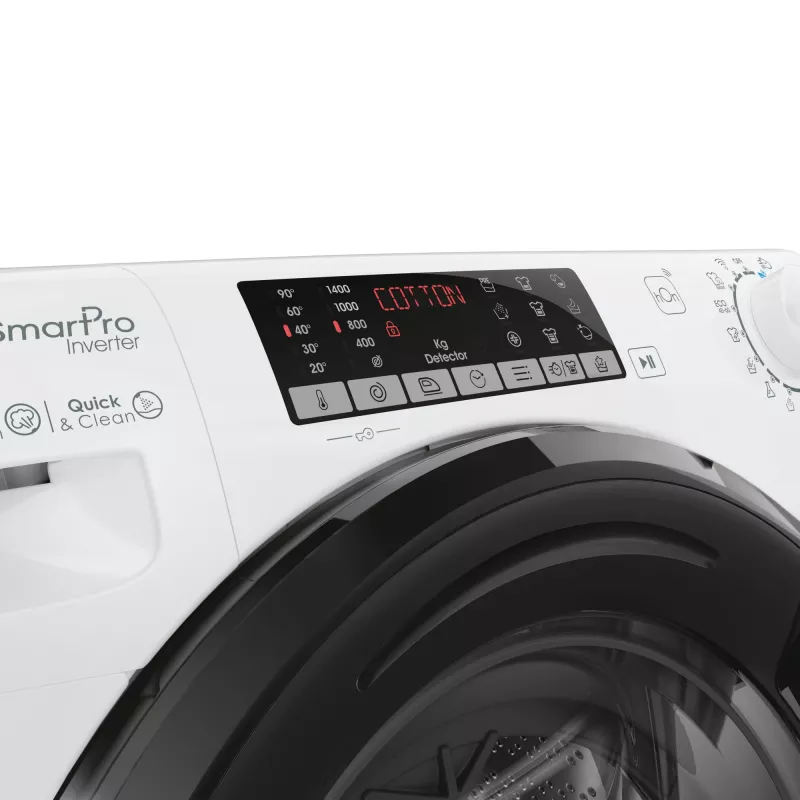 Máquina de lavar roupa Candy Smart Pro Inverter CSO486TWMB6/1-S de carga frontal 8 kg 1400 rpm branca