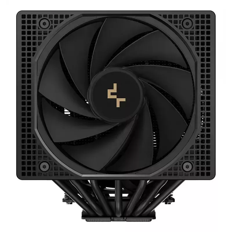Arrefecedor de CPU a ar DeepCool ASSASSIN VC ELITE, ventoinha de 120/140 mm, FDB, 147×144×164 mm, preto