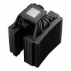 Arrefecedor de CPU a ar DeepCool ASSASSIN VC ELITE, ventoinha de 120/140 mm, FDB, 147×144×164 mm, preto