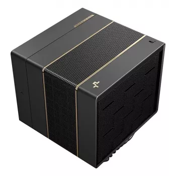 Arrefecedor de CPU a ar DeepCool ASSASSIN VC ELITE, ventoinha de 120/140 mm, FDB, 147×144×164 mm, preto