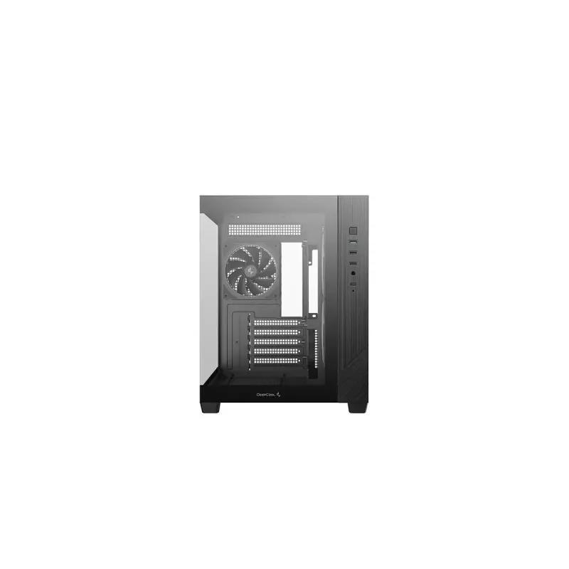 Caixa de PC DeepCool CG330 3F da DeepCool, mid-tower, preto