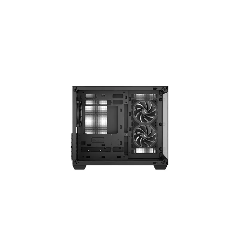 Caixa de PC DeepCool CG330 3F da DeepCool, mid-tower, preto