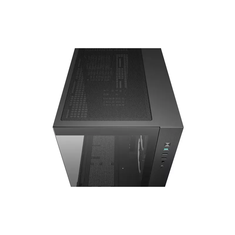 Caixa de PC DeepCool CG330 3F da DeepCool, mid-tower, preto
