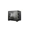 Caixa de PC DeepCool CG330 3F da DeepCool, mid-tower, preto