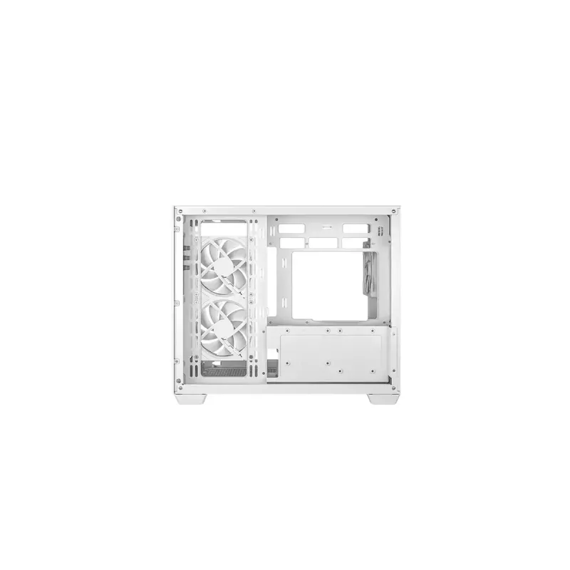 Caixa de PC DeepCool CG330 3F branca — chassis mid-tower ATX, branco