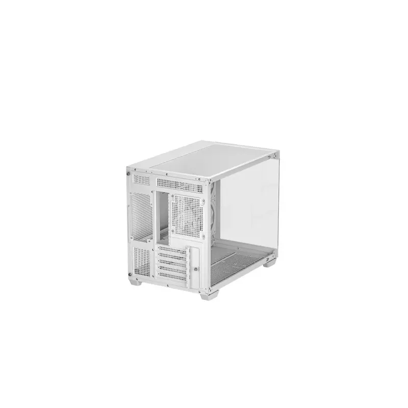 Caixa de PC DeepCool CG330 3F branca — chassis mid-tower ATX, branco