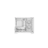 Caixa de PC DeepCool CG330 3F branca — chassis mid-tower ATX, branco
