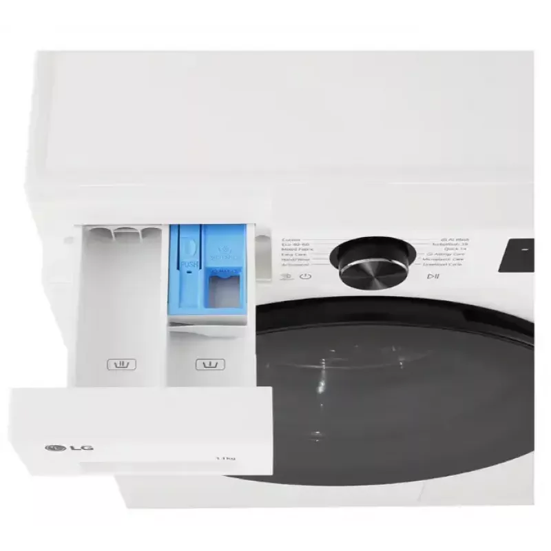Máquina de lavar roupa LG F4X5011TWB – máquina de lavar de carga frontal da LG, modelo F4X5011TWB