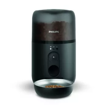 Comedouro automático Philips Série 5000 PAW5320/02 com câmara, capacidade de 4,5 l de comida e água, caixa de plástico, para interiores