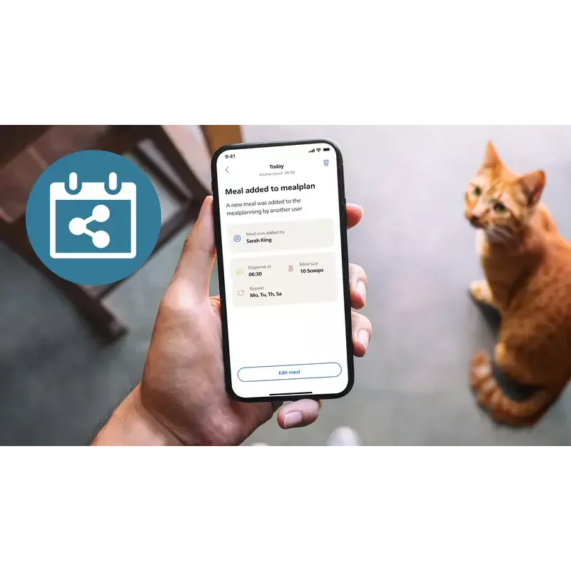 Philips PAW5320/02 5000 series comedouro inteligente com câmara