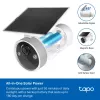 Câmara de segurança solar com IA melhorada TP-Link Tapo Ultra, sem fios, Bullet, Wi-Fi, exterior, 850 nm, 512 GB