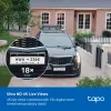 Câmara de segurança solar com IA melhorada TP-Link Tapo Ultra, sem fios, Bullet, Wi-Fi, exterior, 850 nm, 512 GB
