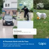 Câmara de segurança solar com IA melhorada TP-Link Tapo Ultra, sem fios, Bullet, Wi-Fi, exterior, 850 nm, 512 GB