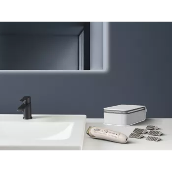 Aparador de pelos/cortador Rowenta TN9154F0 Bege, Branco 6 Níquel-Metal Hidreto (NiMH)