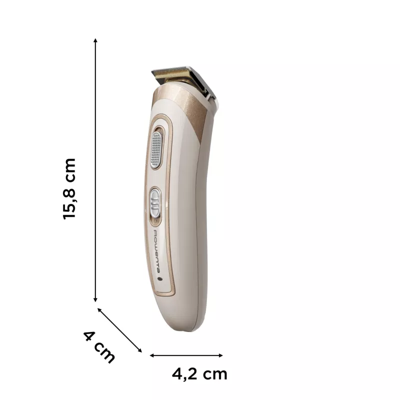Aparador de pelos/cortador Rowenta TN9154F0 Bege, Branco 6 Níquel-Metal Hidreto (NiMH)