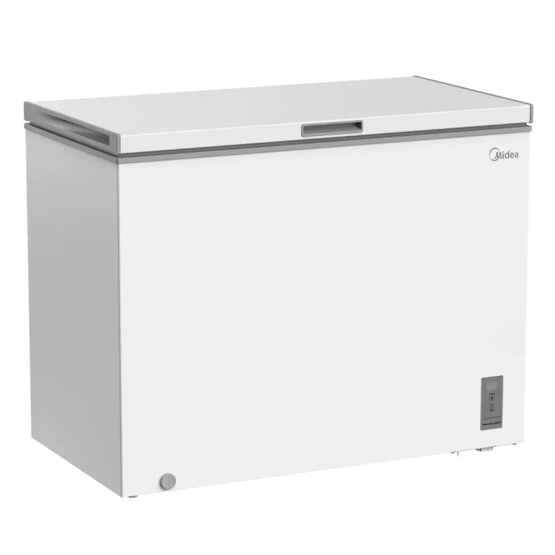 Arca congeladora Midea MDRC411FZE01 — independente, 293 L de capacidade, classe de eficiência energética E, 14 kg/24h de capacidade de congelação, branco