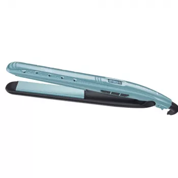 Ferro de alisar Remington S7300 Warm Preto Azul